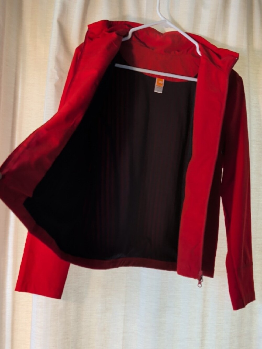 Lucy Red Zip-Front Utility Jacket - Picture 5 of 5